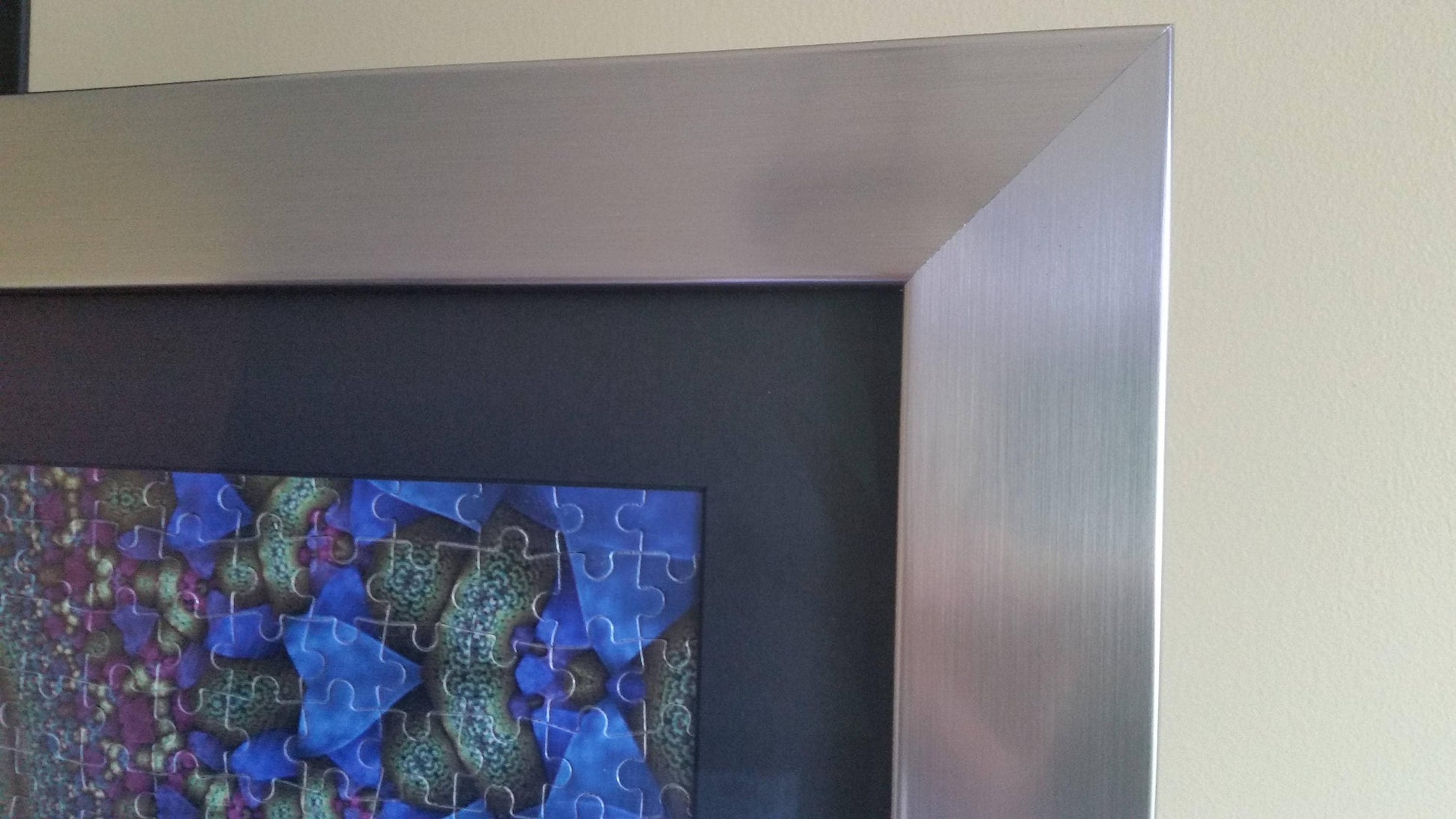 Beautiful Colored Abstract Design Professionally Custom Framed Wall Art