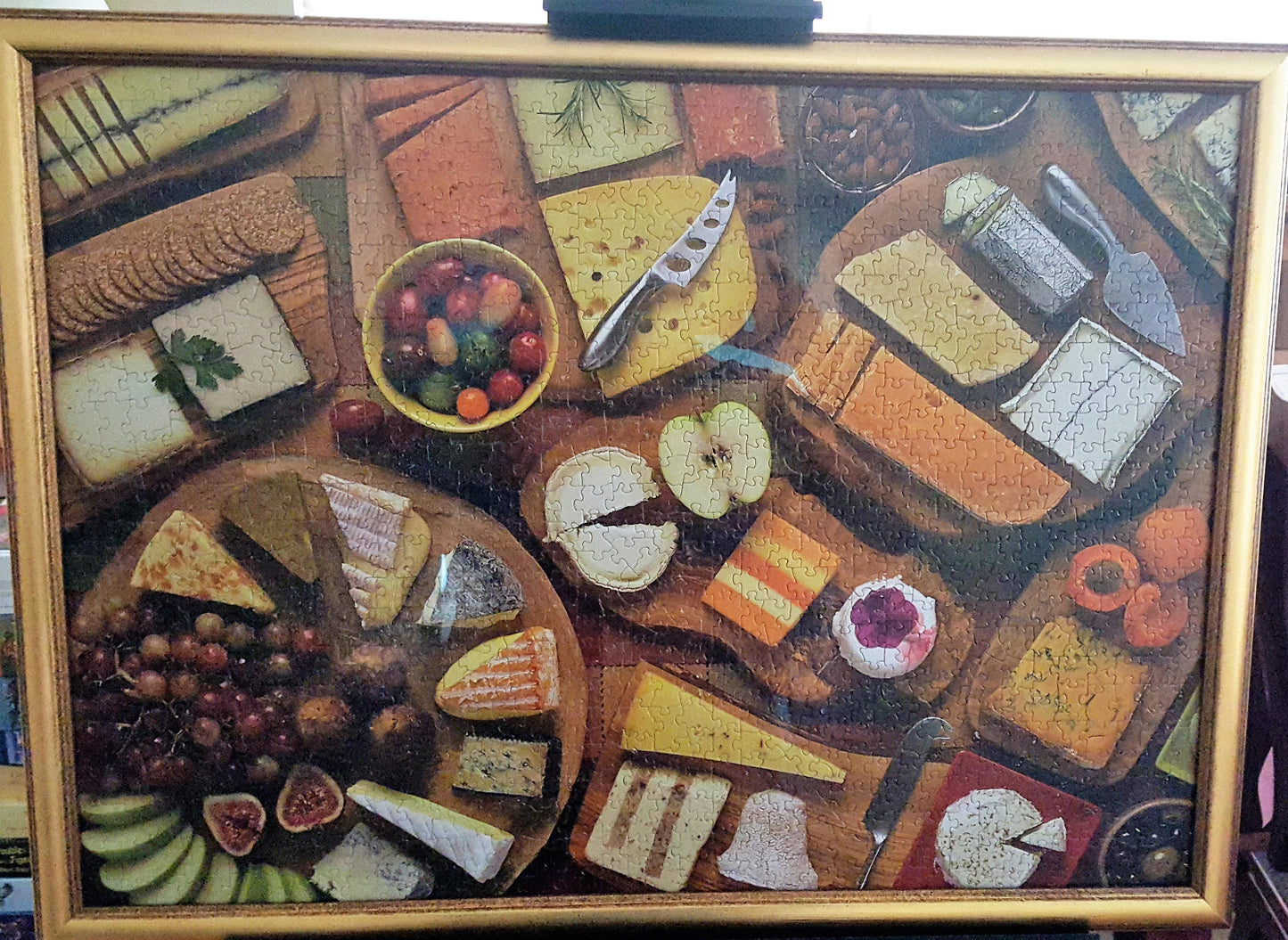 More Cheese Please! 1000pc Puzzle Wall Art, Professionally Custom Framed