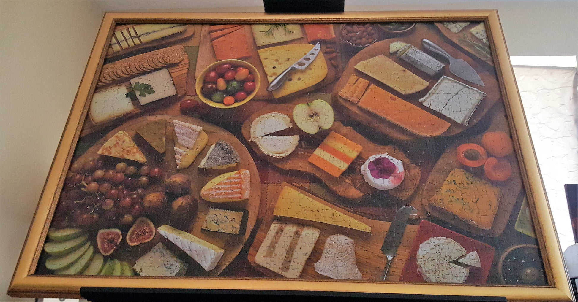 More Cheese Please! 1000pc Puzzle Wall Art, Professionally Custom Framed