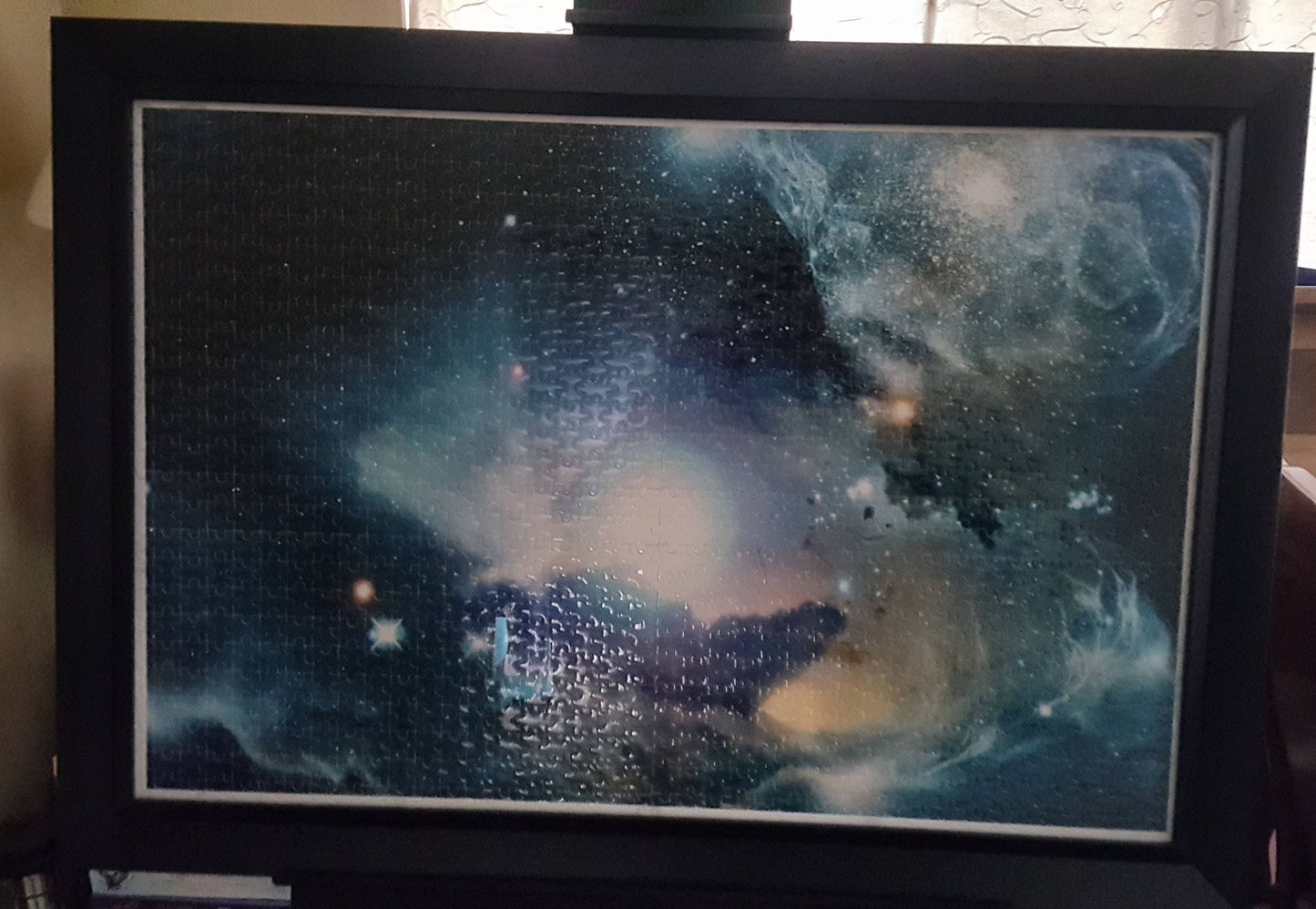 Nebula Clouds 1000pc Puzzle Wall Art, Professionally Custom Framed