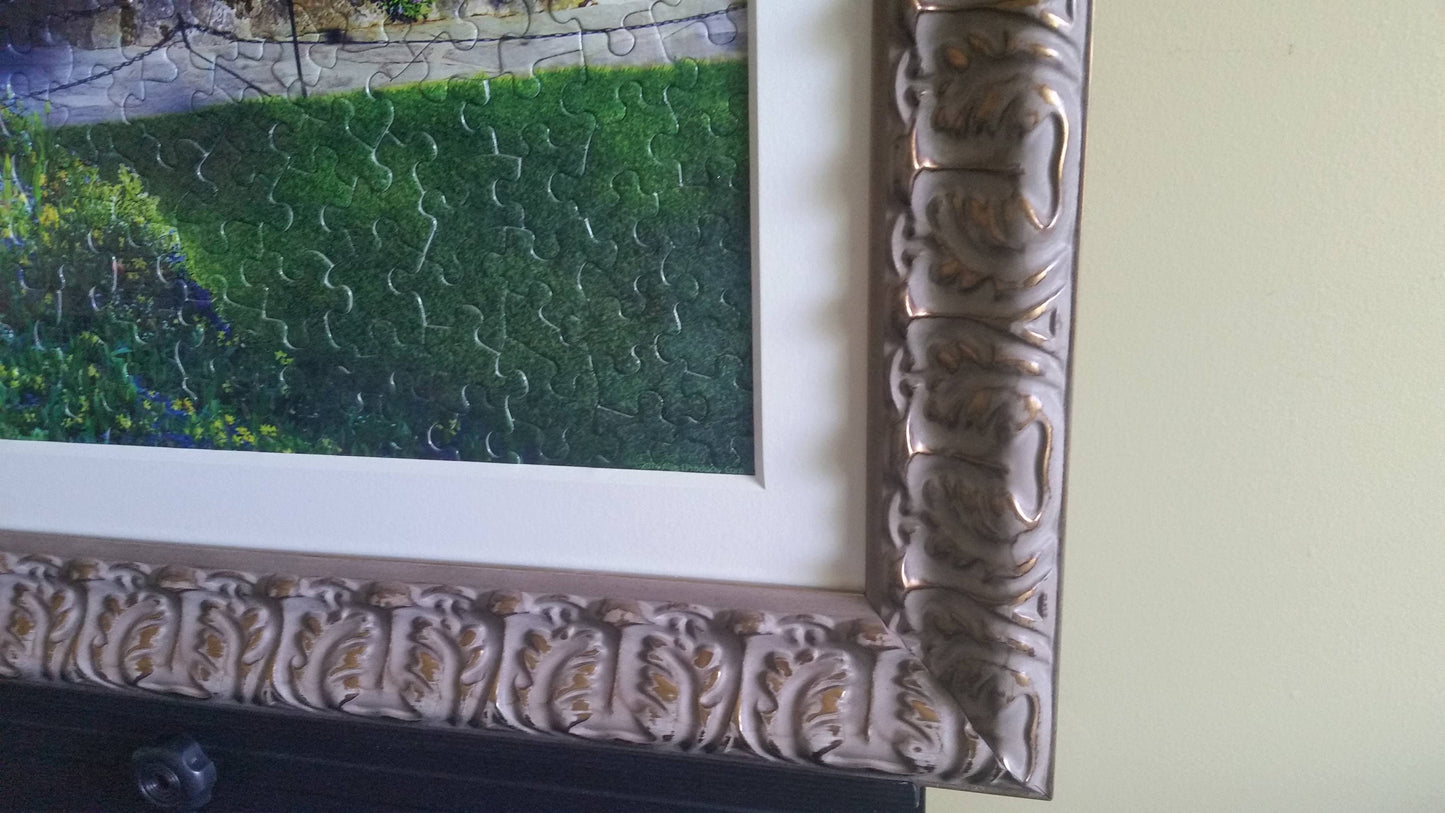 Garden Stairway Wall Art - Professionally Custom Framed Puzzle