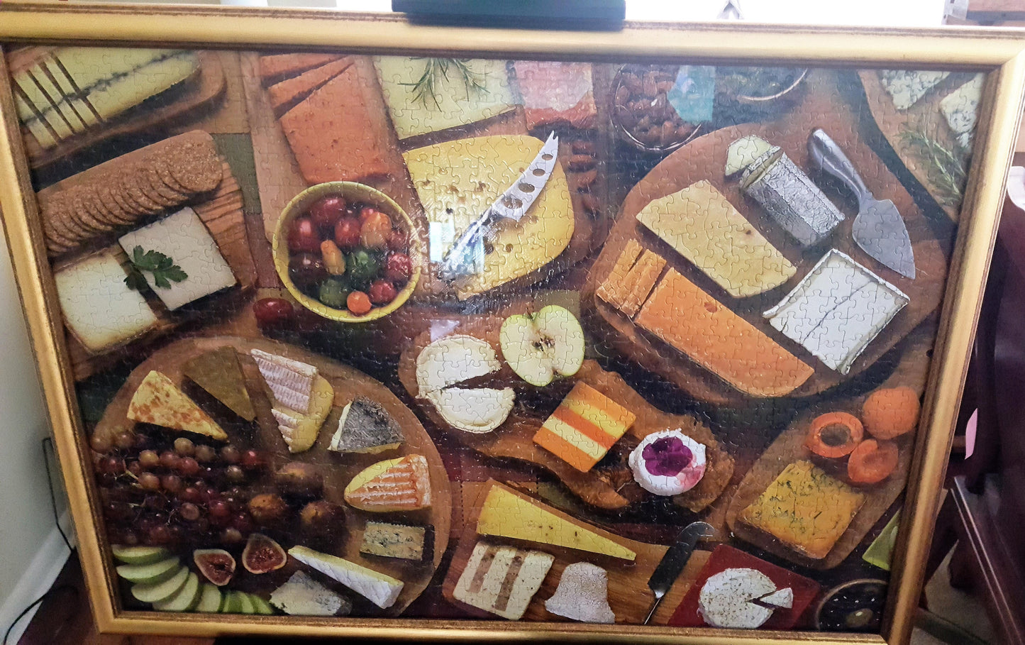 More Cheese Please! 1000pc Puzzle Wall Art, Professionally Custom Framed