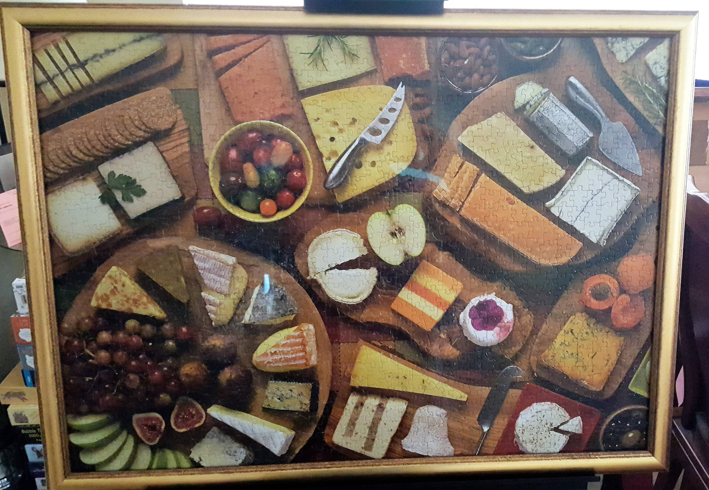 More Cheese Please! 1000pc Puzzle Wall Art, Professionally Custom Framed