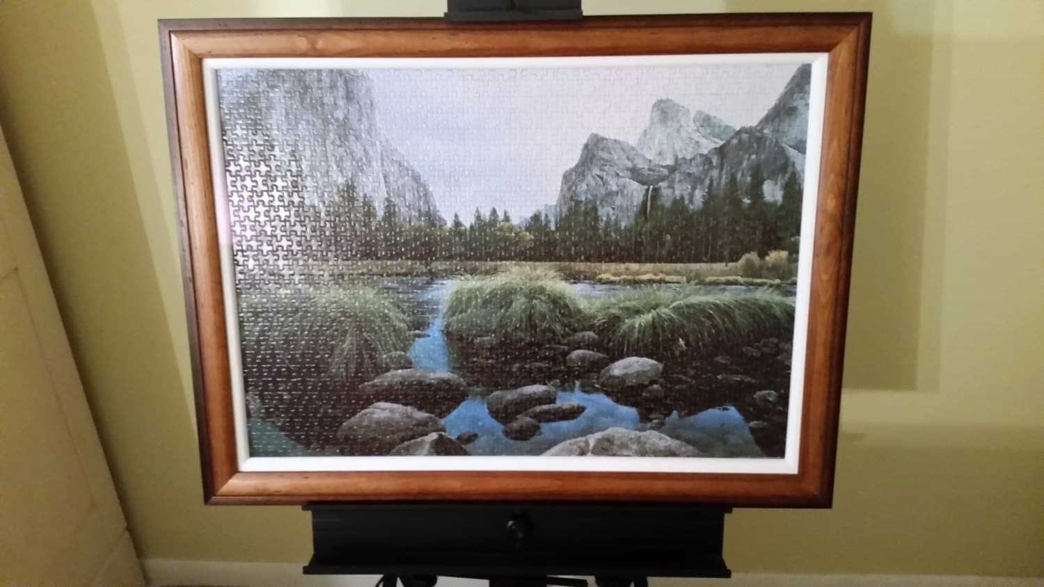 Professionally Framed Puzzle Home Decor, Wall Art, and Office Decor. 1000pc completed puzzle wall art.